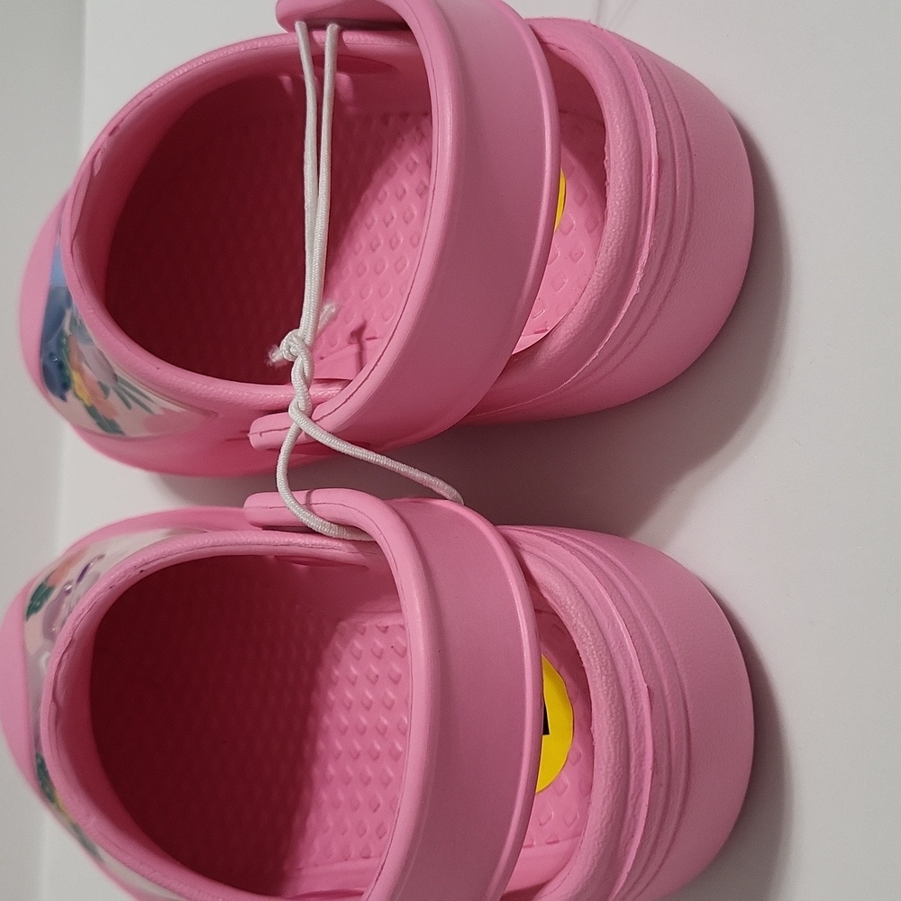 NWOT Disneys Stitch And Angel Girls Clogs 5T - Picture 7 of 11